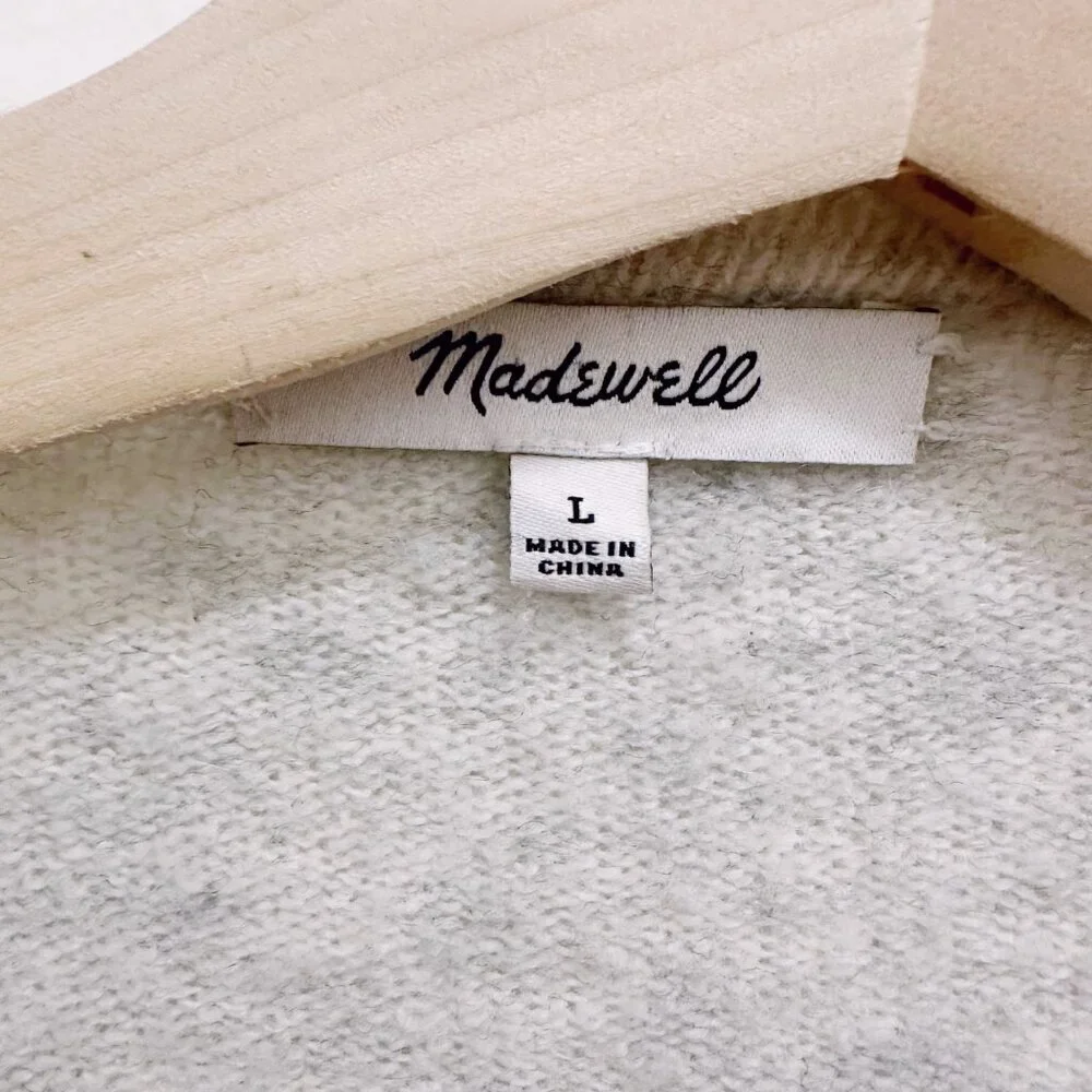 Madewell Soft Cream Cardigan Sweater - Picture 4 of 8